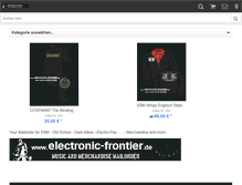 Tablet Screenshot of electronic-frontier.de